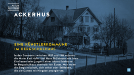 Ausstellungs-Screen Ackerhus 
