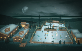 Illustration Eisfeld Heiden – Stellwerkost Rapperswil 